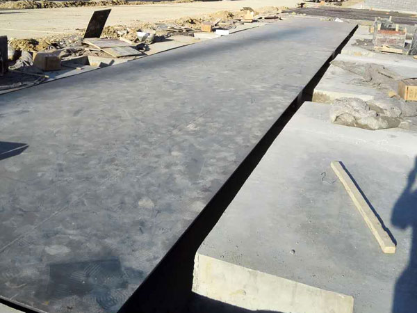 汽車衡安裝現場